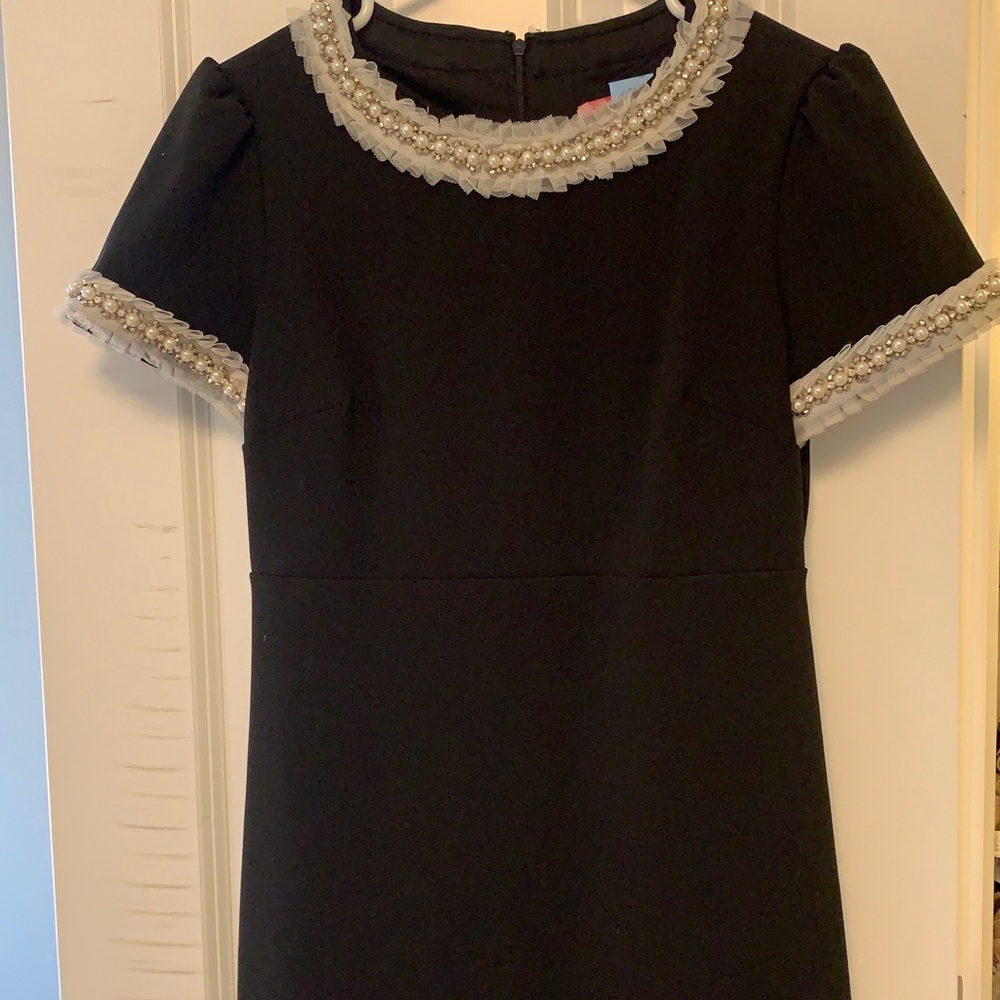 Black mini dress